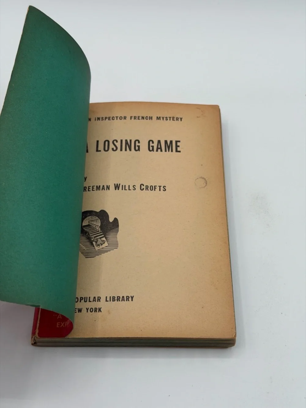 A Losing Game by Freeman Wills Crofts (1941, Paperback Book)